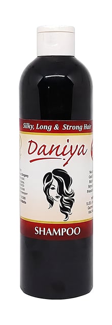 Daniya Shampoo for Silky, Long & Strong Hair with Anti-Dandruff & Anti-Hairfall Care - Men & Women