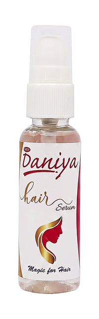 Daniya Hair Serum with Vitamin E for Shine & Frizz Control